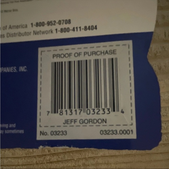 DuPont #24 Die-Cast Race Car - Blue and Red - Picture 2 of 4